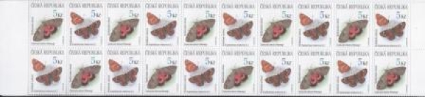 0211 (10x) + 0212 (10x) - větší celek 20 známek ** - 1999